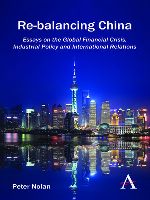 cover image of Re-balancing China